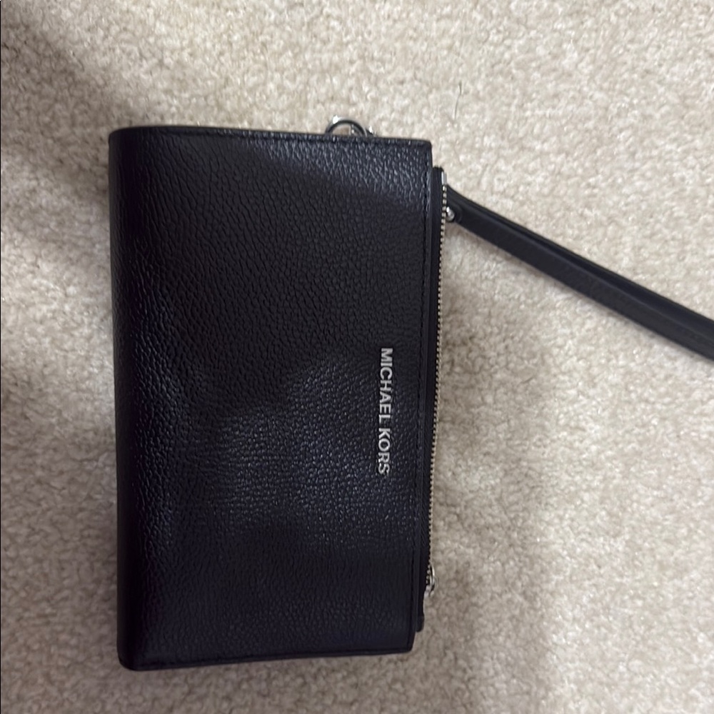 Michael Kors Black wristlet